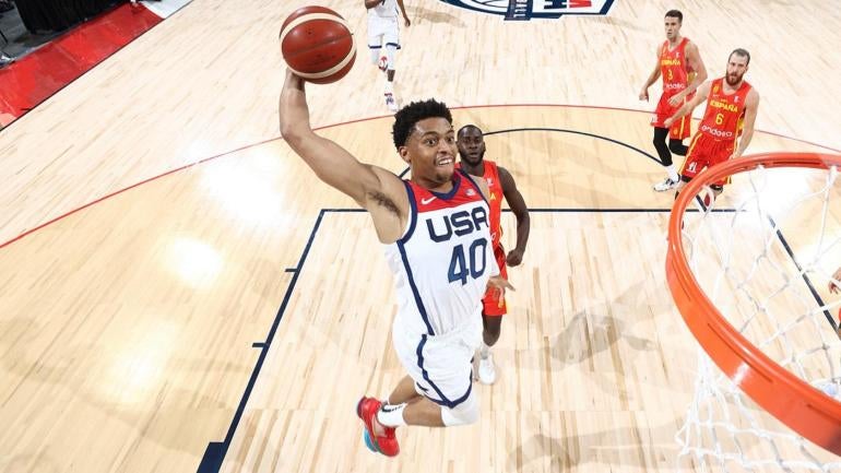 Keldon Johnson Team USA Basketball