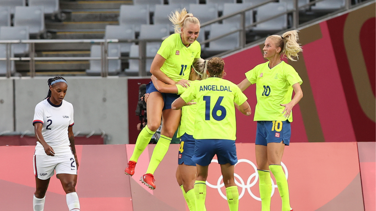 Tokyo Olympics soccer scores Sweden pull stunner over USWNT