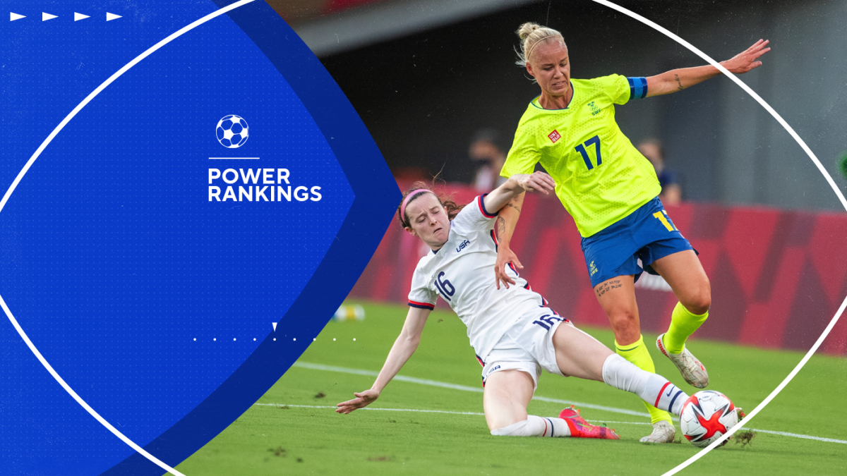 Olympic Soccer Power Rankings Uswnt Freefall To No 8 After Sweden Upset Netherlands And Brazil Shine Cbssports Com