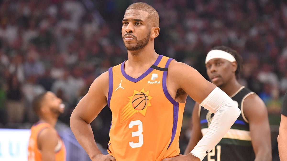 NBA star Chris Paul reacts to blockbuster trade from the Phoenix Suns to  the Washington Wizards: 'I found out on the plane' - ABC7 San Francisco