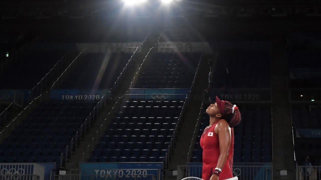 2020 Tokyo Olympics Naomi Osaka Eliminated In Stunning Third Round Loss To Marketa Vondrousova Cbssports Com