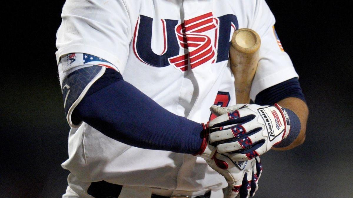 Former Florida baseball player Mark Kolozsvary stars for Team USA