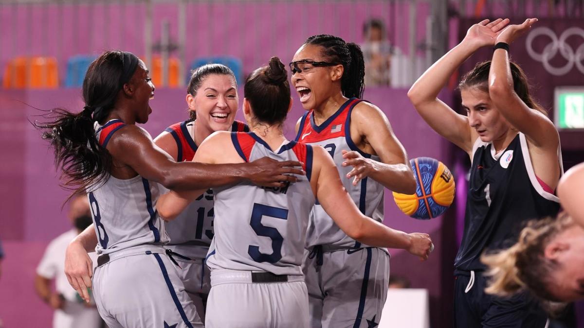 Tokyo Olympics Team Usa Wins Gold Medal In Inaugural Women S 3x3 Basketball Tournament Cbssports Com