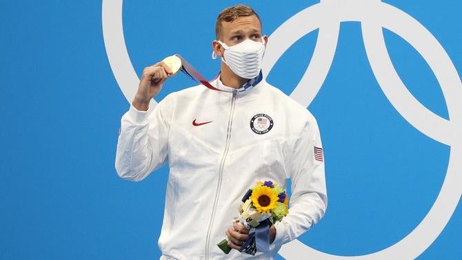 Caeleb Dressel USA Swimming 2020 2021 Tokyo Olympics