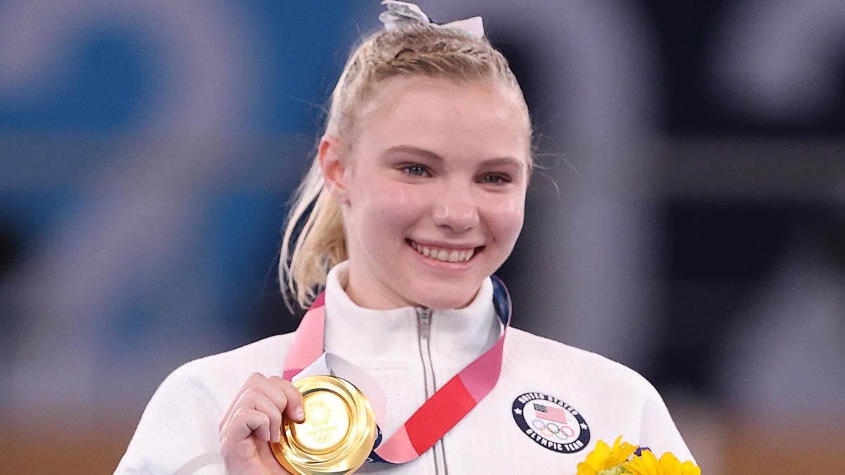 Tokyo Olympics Jade Carey Wins Gold In Women S Floor Exercise For Team Usa Cbssports Com