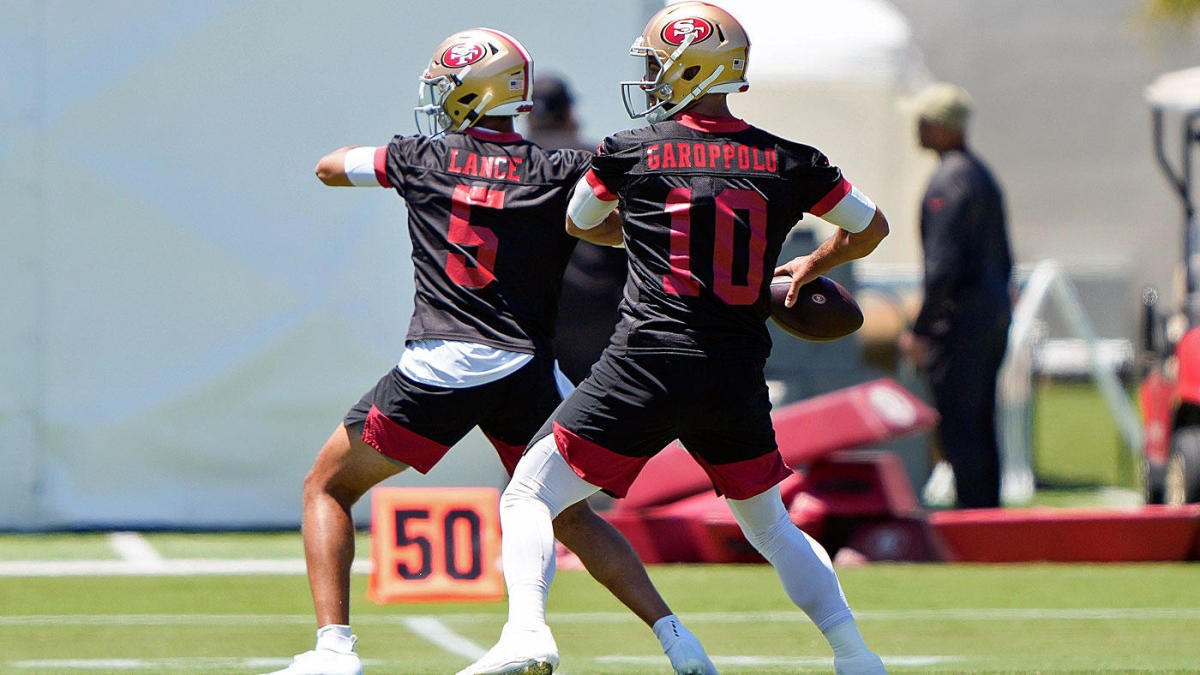 49ers training camp: Jimmy Garoppolo is best option at QB right now, but Trey Lance has bright future ahead - CBSSports.com