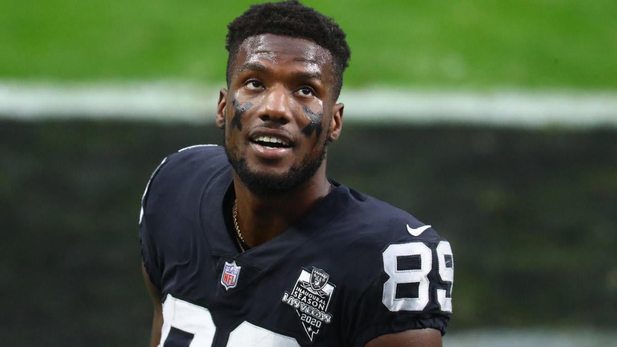 Raiders' Bryan Edwards asks fans for funds to change his jersey number