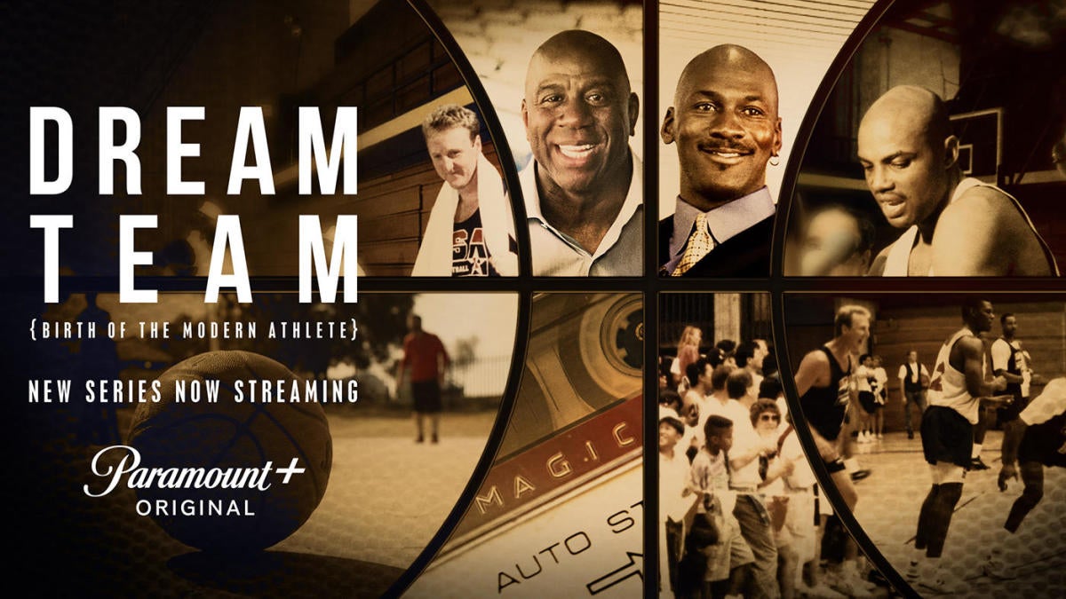 How To Watch Dream Team Birth Of The Modern Athlete Paramount Explores 1992 U S Olympic Basketball Team Cbssports Com