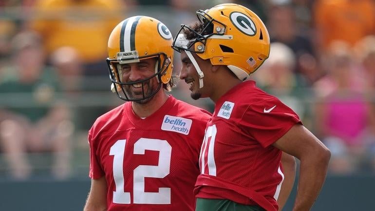 Aaron Rodgers Jordan Love Green Bay Packers