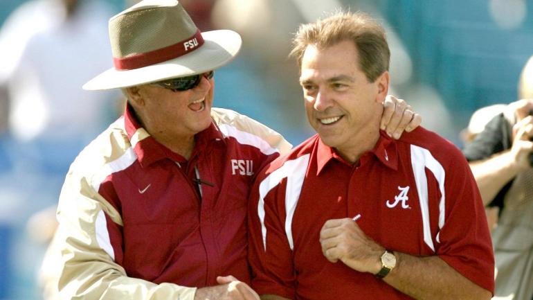 Nick Saban Bobby Bowden Florida State Alabama