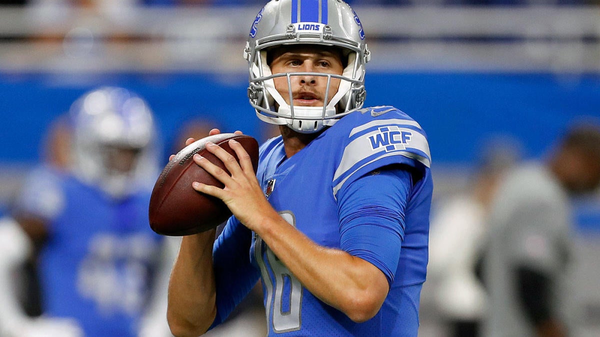 Jared Goff active for Lions in Thanksgiving showdown vs. Bears, will start  for Detroit 