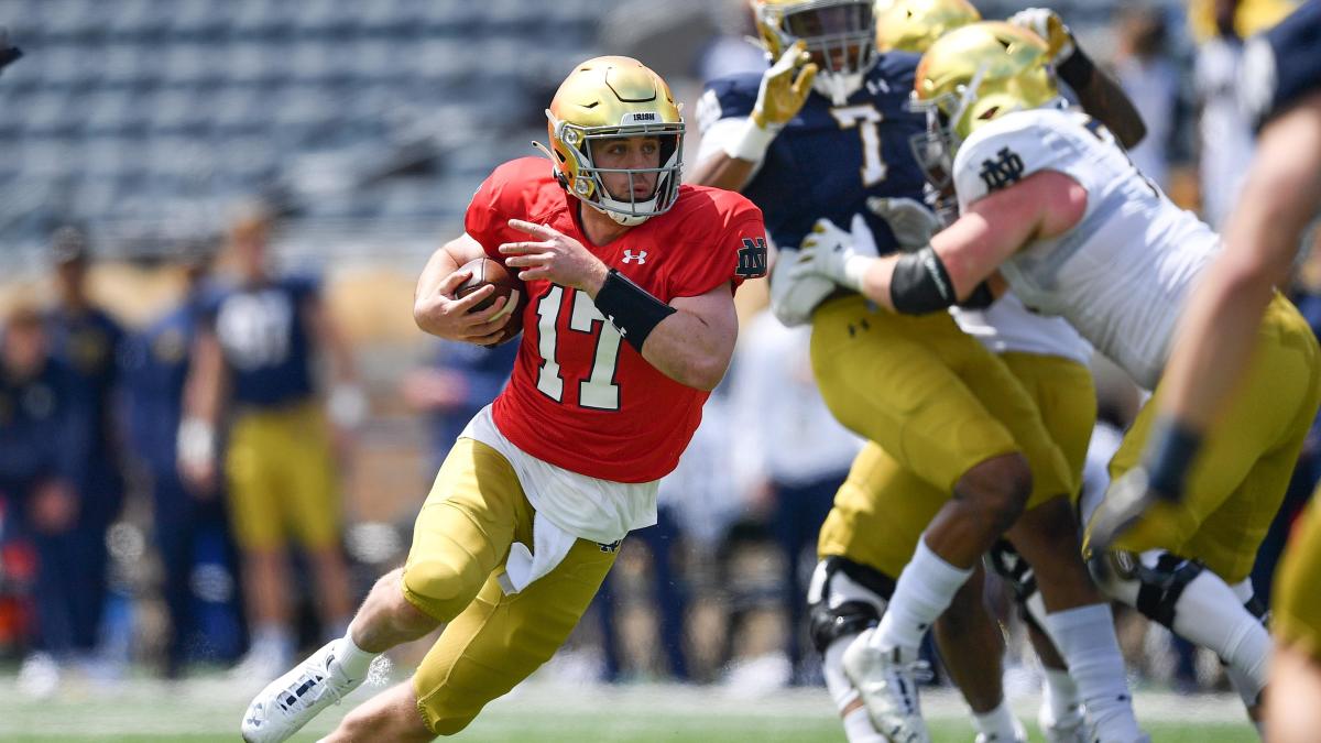 Jack Coan named Notre Dame starting quarterback against Florida State - ESPN