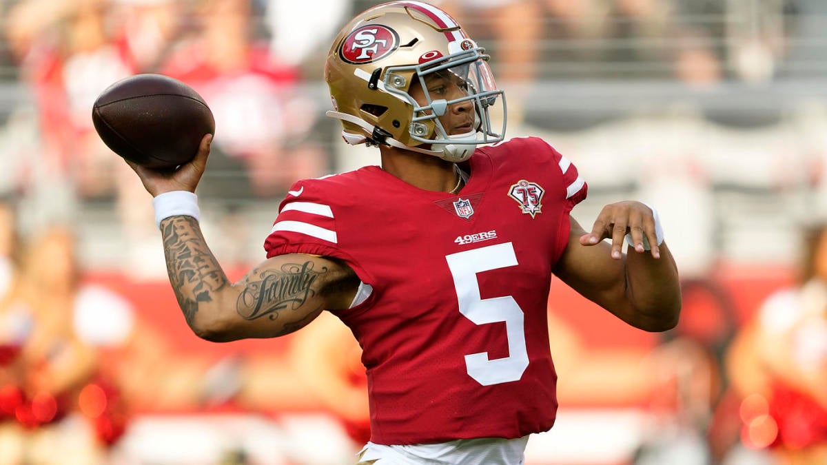 2021 NFL backup quarterback rankings: 49ers' Trey Lance tops list of 32  entering the new season 