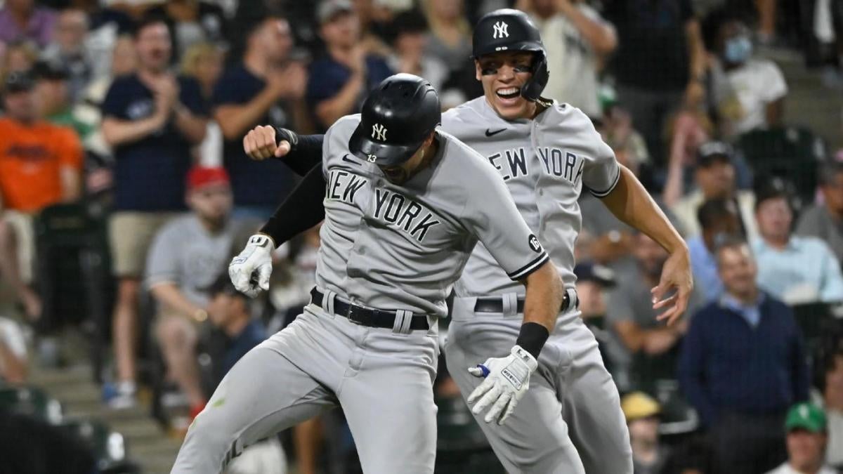 Aaron Judge, Joey Gallo combine for three homers, seven RBI as Yankees beat  White Sox 