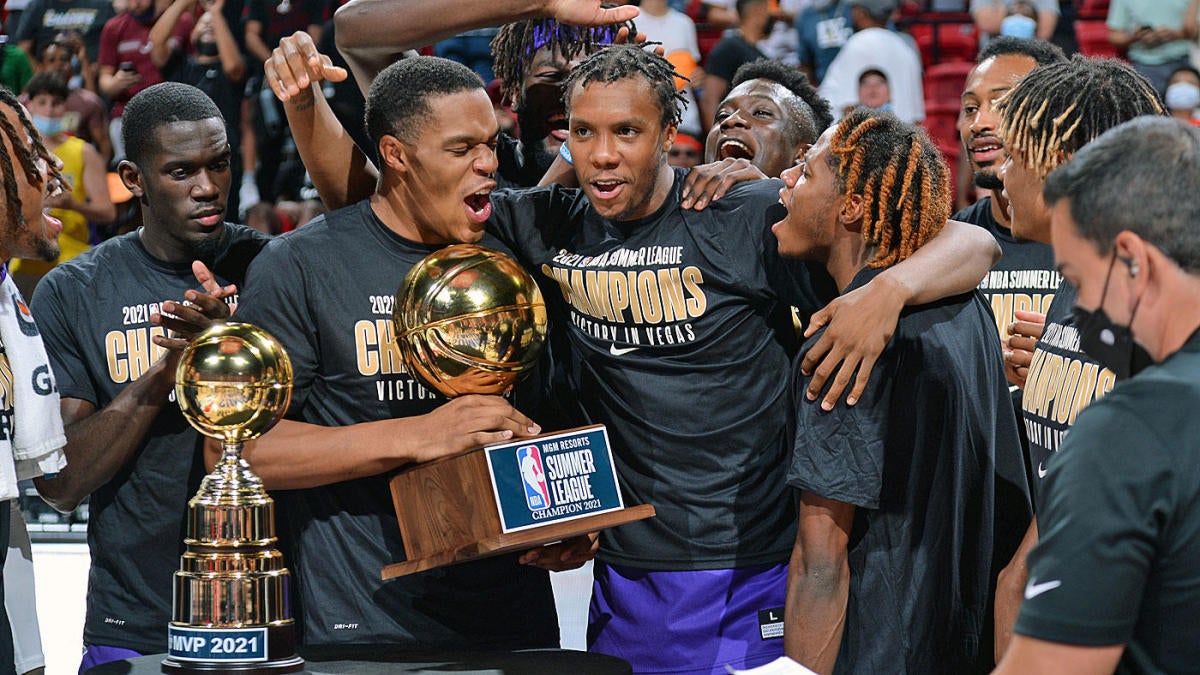 Kings win Las Vegas Summer League with rout of Celtics; Louis King named championship game MVP