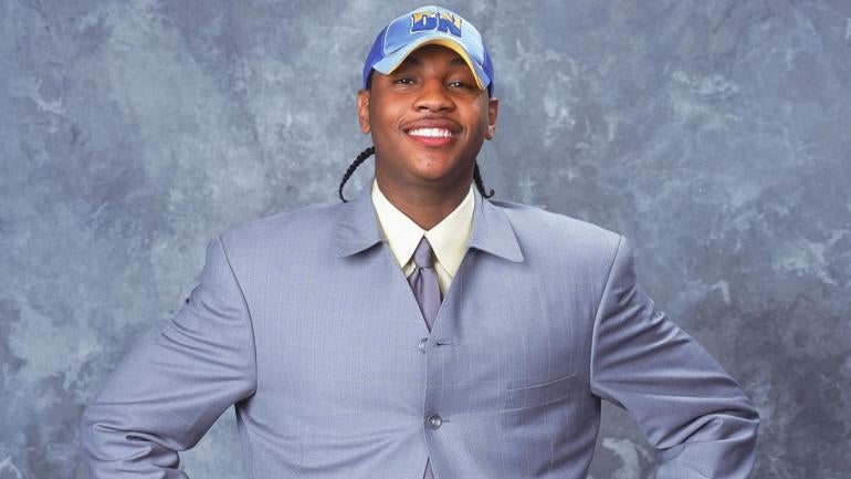 Carmelo Anthony 2003 NBA Draft Denver Nuggets