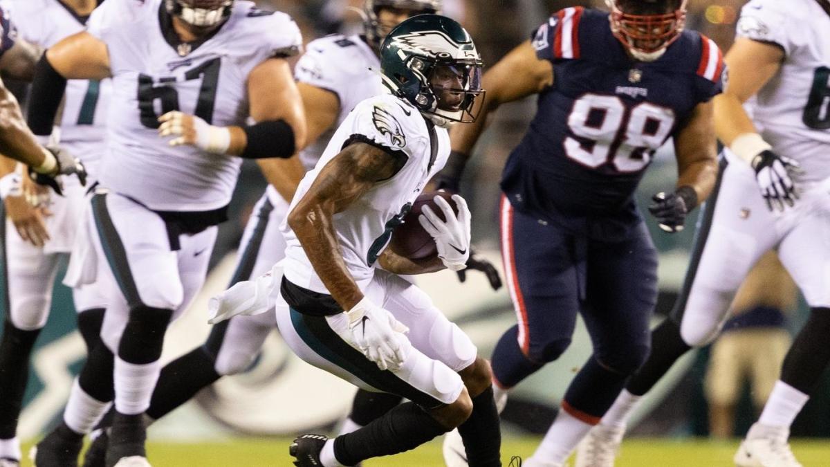 Philadelphia Eagles unveil jersey numbers for DeVonta Smith and