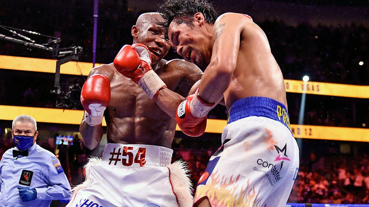 Manny Pacquiao vs. Yordenis Ugas fight results, highlights: Cuban champ  upsets Filipino legend to retain title 