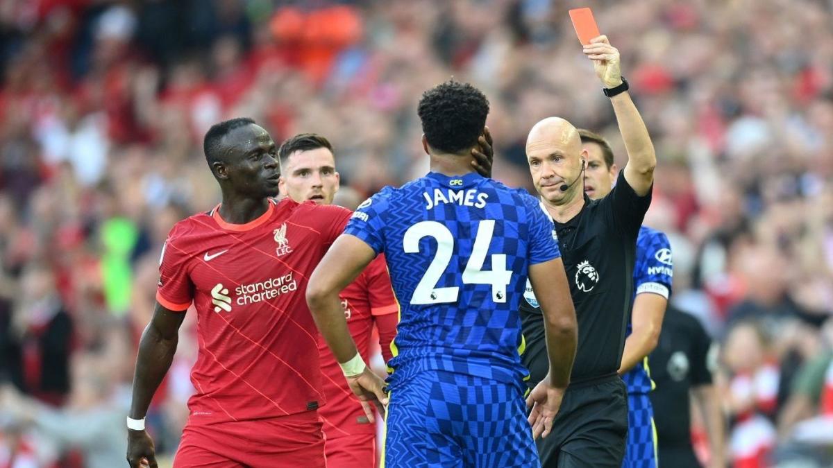 Puntaje Liverpool vs Chelsea: Puntos comunes en el polémico empate de Anfield cuando Rhys James recibió una polémica tarjeta roja