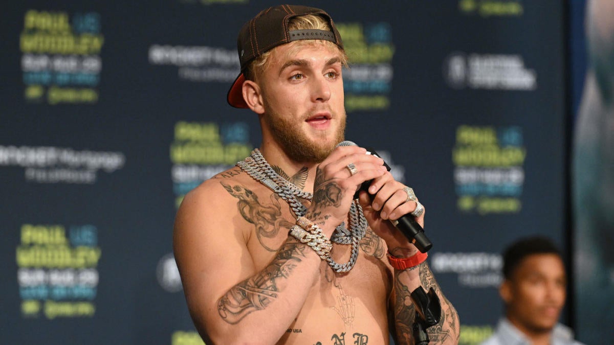 Jake Paul mocks Floyd Mayweather with gotcha hat tattoo and new Twitter  username after sparking furious brawl at Logan Paul press conference   talkSPORT