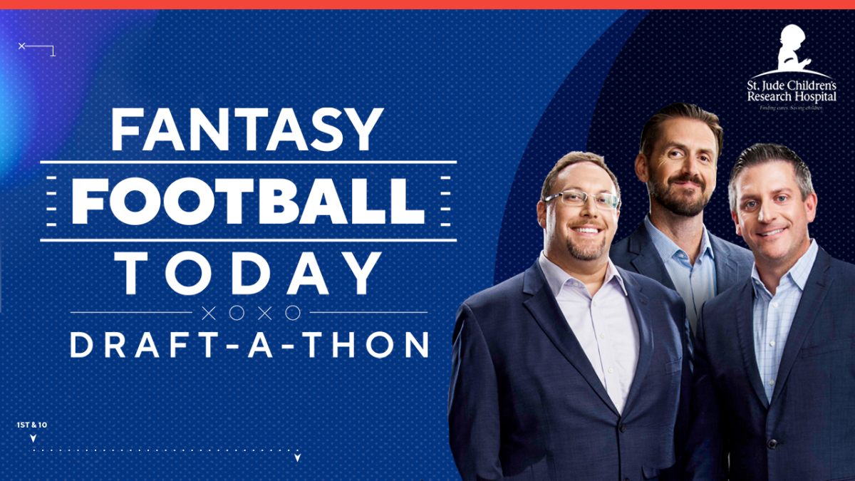 Fantasy Football Today Draft-A-Thon: How to stream and watch six hours of  nonstop draft advice, sleepers, more 