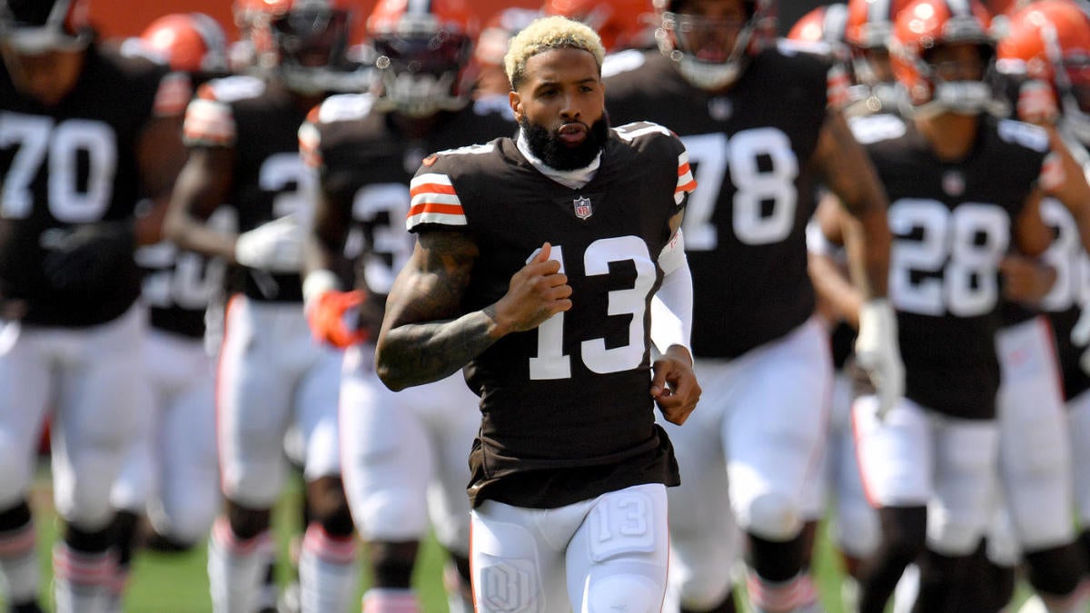 Browns receiver Odell Beckham Jr. questionable for Sunday's game against  Chiefs 