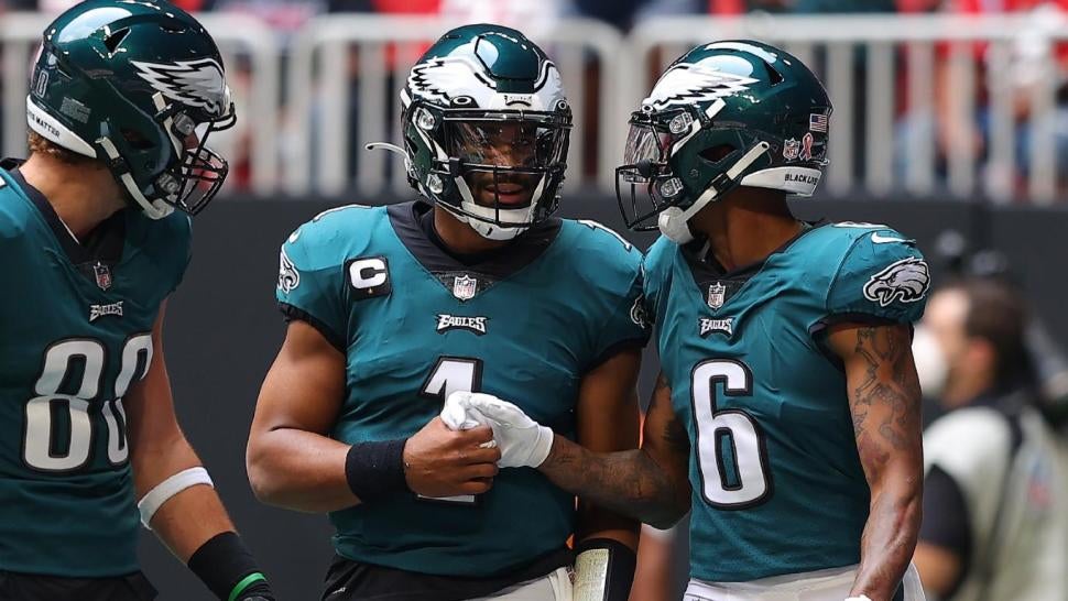 Eagles Vs. Falcons Score, Takeaways: DeVonta Smith, Jalen Hurts ...