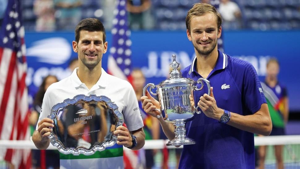 Novak Djokovic Daniil Medvedev 2021 US Open