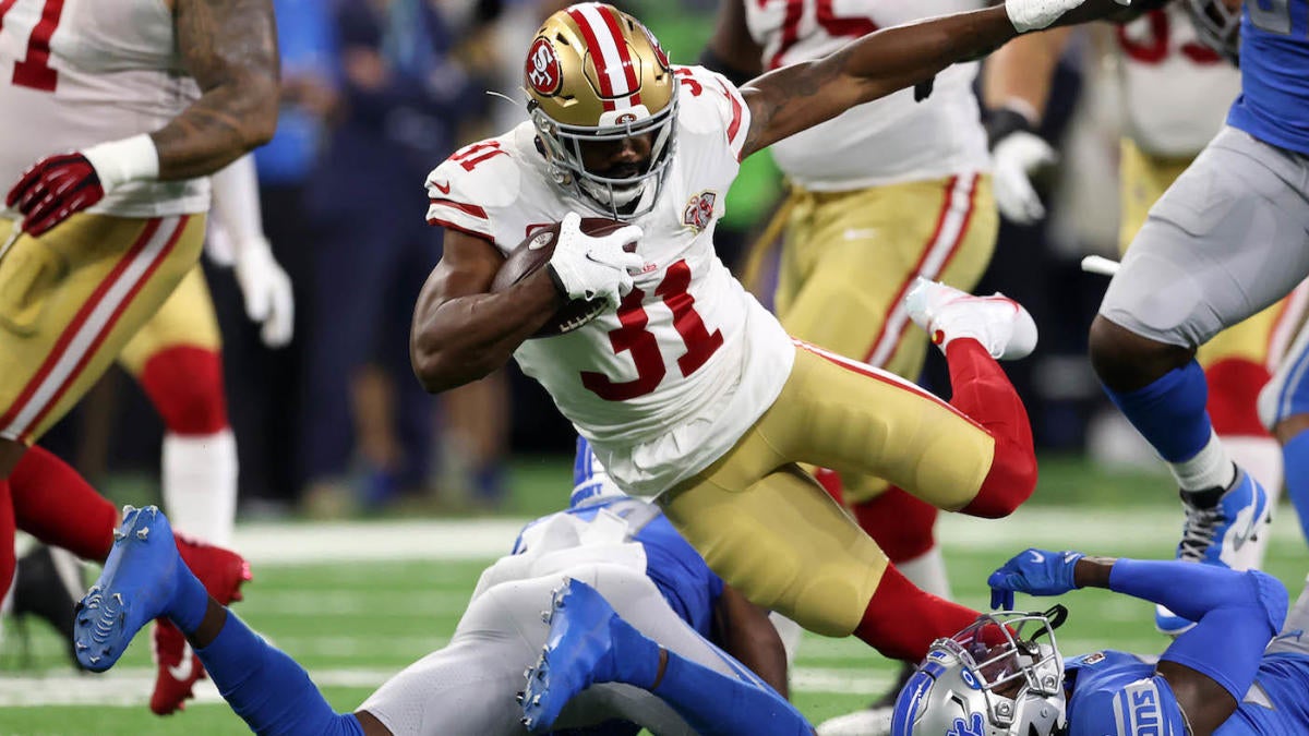 Key stats from the 49ers' 41-33 Week 1 win over the Lions