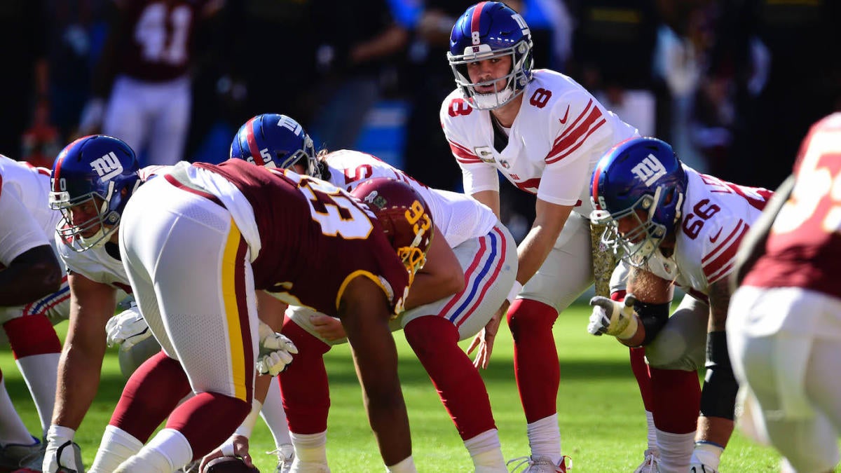 Giants at Washington picks: Point spread, total, player props