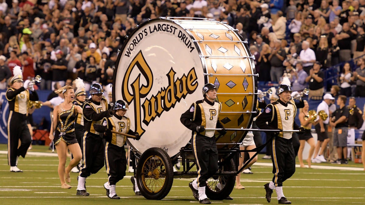 Gewaad Demonstreer detectie Why Purdue's band will be without 'The World's Largest Drum' vs. Notre Dame  - CBSSports.com
