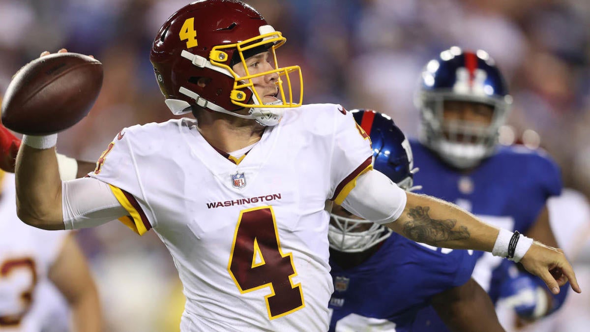 Washington vs. Giants final score: Taylor Heinicke leads WFT to a wild win  over Daniel Jones, New York - DraftKings Network