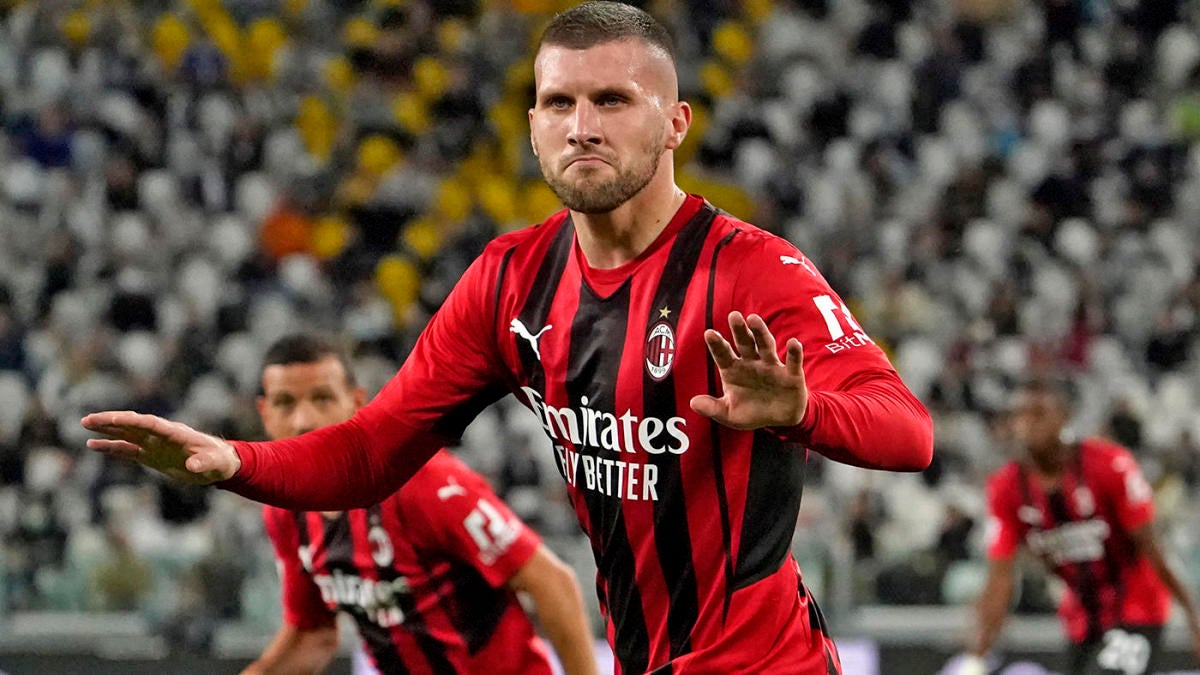 Juventus vs. AC Milan score: Ante Rebić scores late to rescue point; Juve winless through four Serie A games