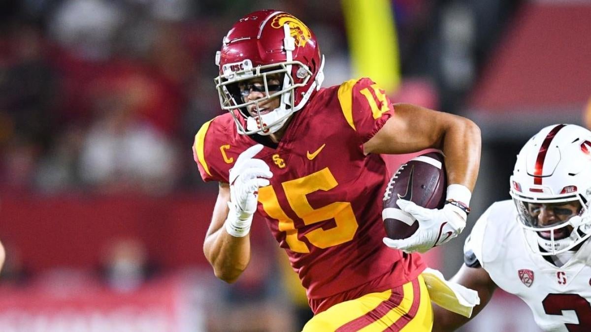 2022 NFL Draft Wide Receiver Stock Watch: USC&amp;#39;s Drake London making us fall in love with big WRs again - CBSSports.com