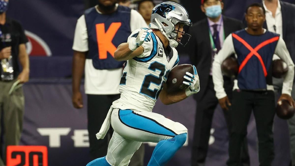 Panthers RB Christian McCaffrey's status in doubt after suffering shoulder  injury