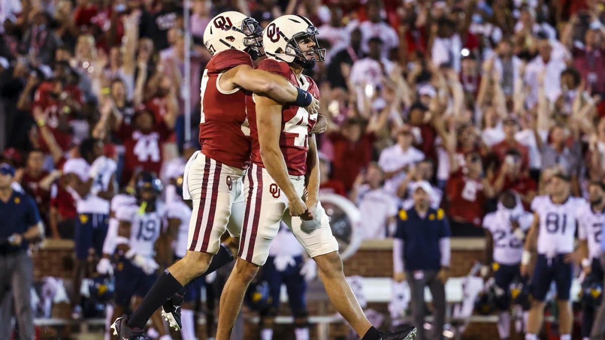 College football scores, rankings, highlights: Oklahoma falls, USC survives  as top-10 teams show vulnerability 
