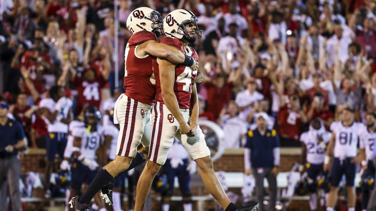 College football scores, rankings, highlights: Oregon, Oklahoma survive  unexpected scares