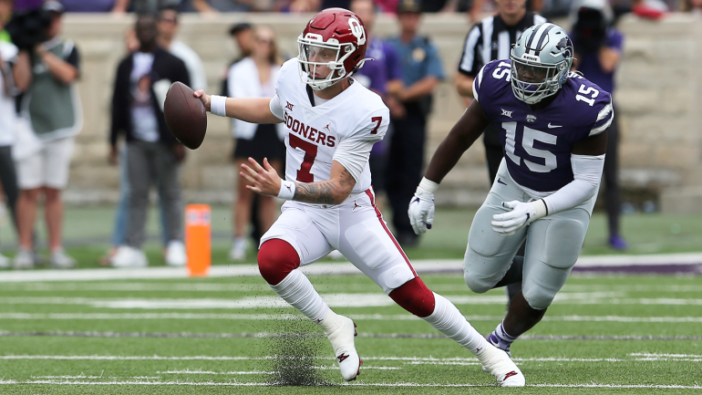 Efficient And Patient Oklahoma Qb Spencer Rattler Bounces Back At Kansas State To Silence Boo 5222