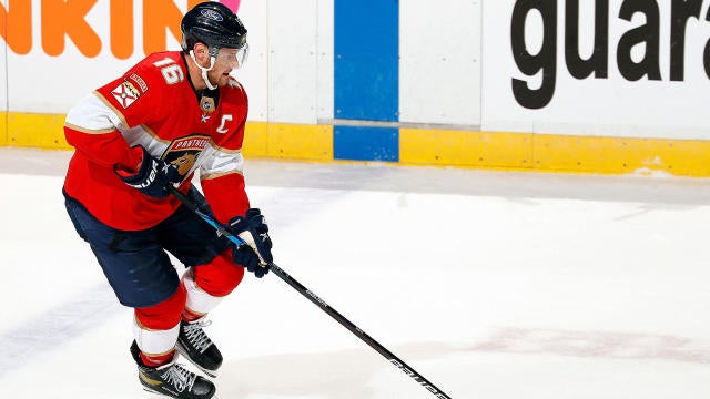 Florida Panthers' Aleksander Barkov plays during an NHL hockey game,  Tuesday, March 21, 2023, in Philadelphia. (AP Photo/Matt Slocum Stock Photo  - Alamy