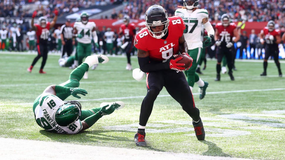 Falcons vs. Jets score Kyle Pitts has career day as Atlanta outlasts