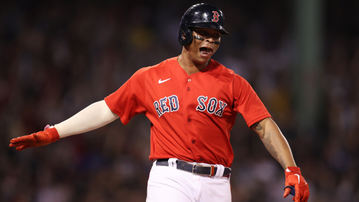 Red Sox on X: The smirk. The bat toss. Rafael Devers.   / X