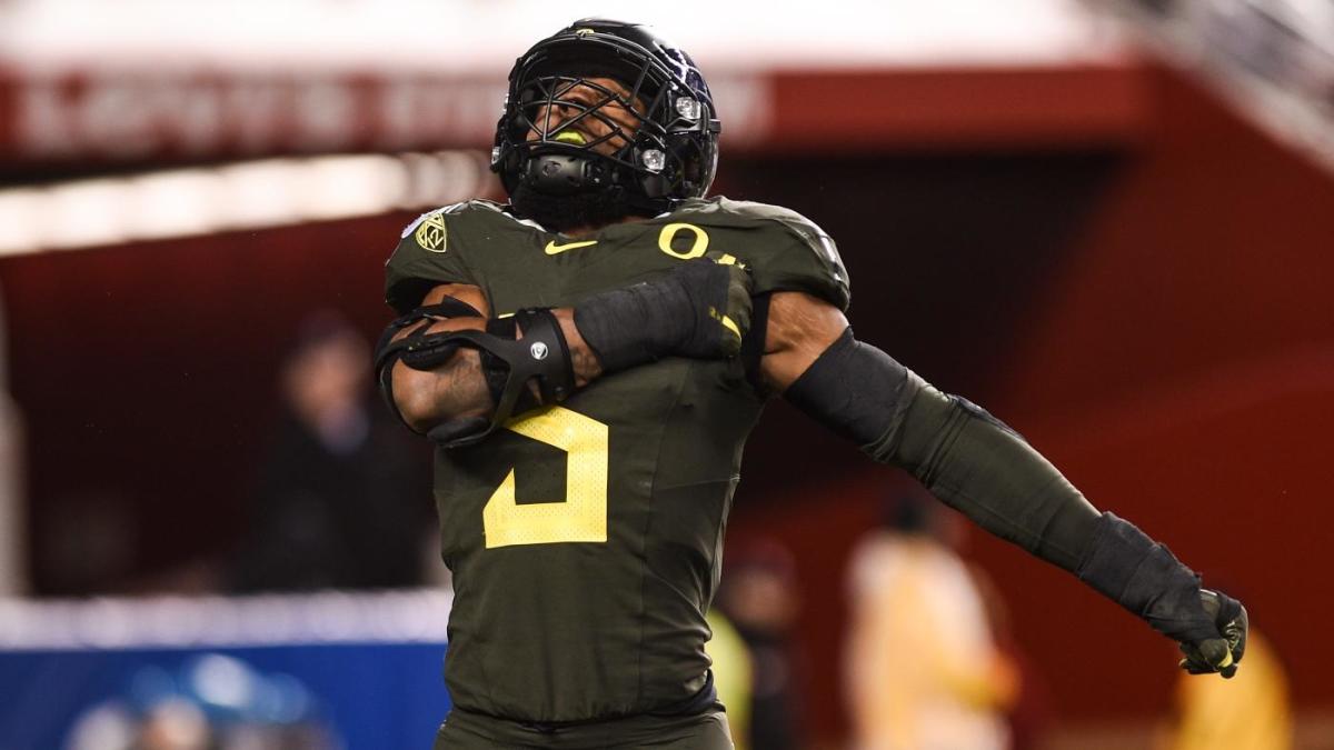 2022 NFL Draft: Oregon edge rusher Kayvon Thibodeaux cementing himself as  the eventual No. 1 overall pick 