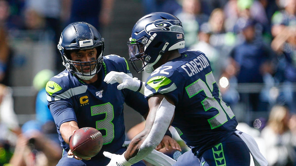 Seahawks place QB Russell Wilson, RB Chris Carson on IR