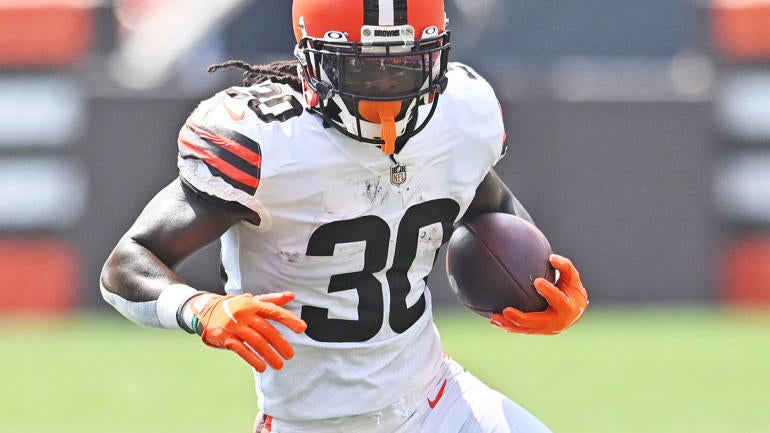 Fantasy Football Week 10 running back rankings: D'Ernest Johnson, Mark ...