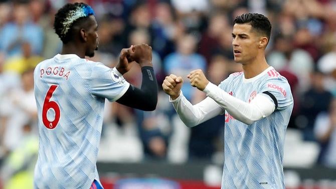 Manchester United Pogba Ronaldo