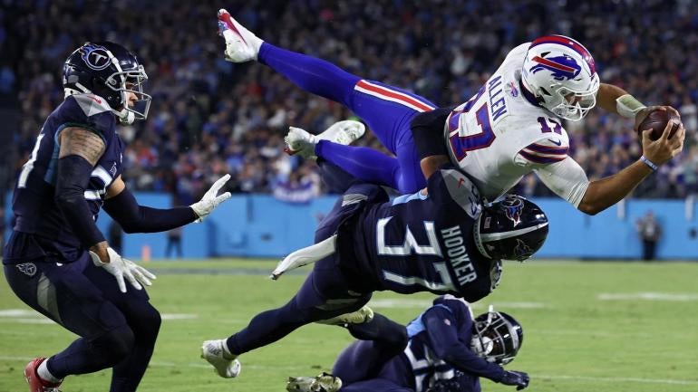 Josh Allen Buffalo Bills Tennessee Titans