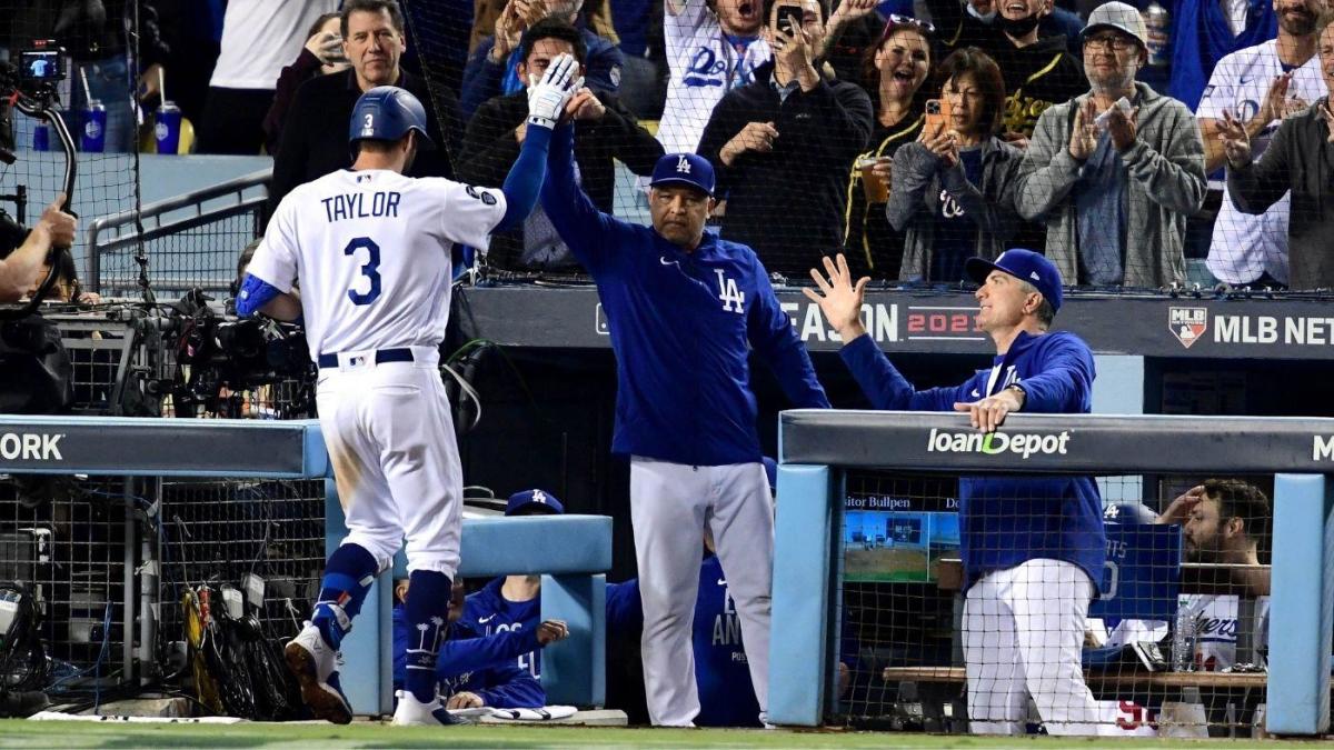 Taylor hits 3 HRs, Dodgers beat Braves 11-2 to extend NLCS - WTOP News