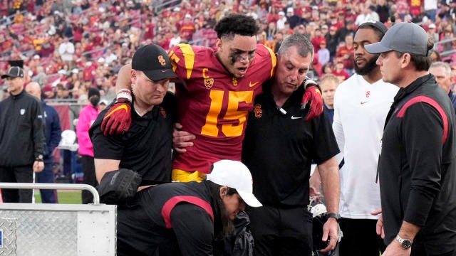 Drake London injury: USC star WR, projected first-round NFL Draft pick out  for season with fractured ankle 