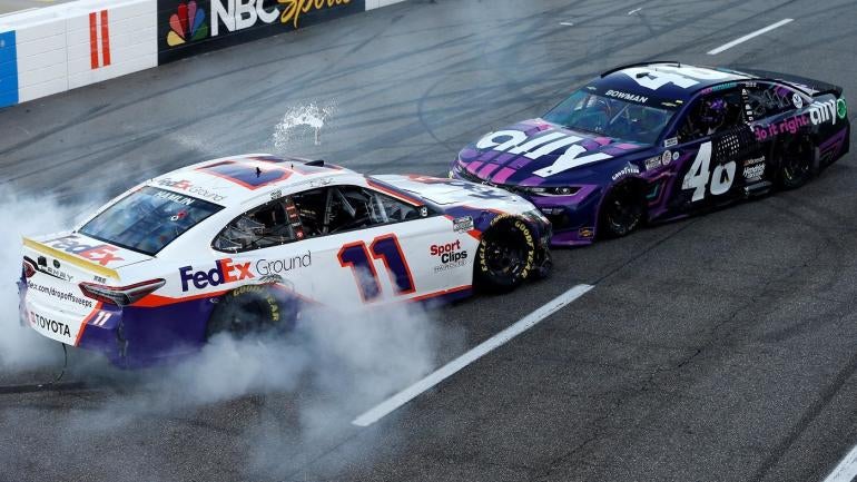 Denny Hamlin Alex Bowman Martinsville NASCAR Playoffs