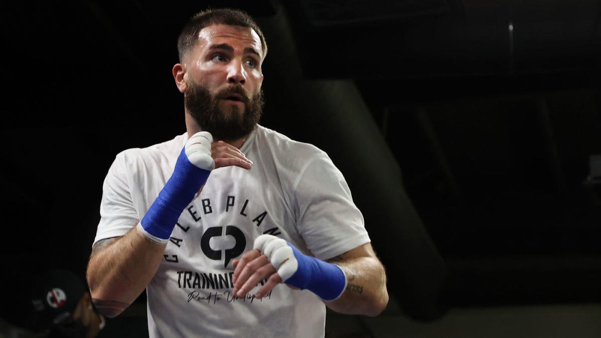 Caleb Plant refuses to back down from Canelo Alvarez, plans to get his hand raised 'by any means necessary'